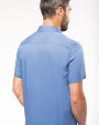 Chemise personnalisable KARIBAN Chemise popeline polycoton manches courtes entretien facile homme