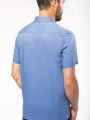 Chemises à personnaliser KARIBAN Chemise popeline polycoton manches courtes entretien facile homme 