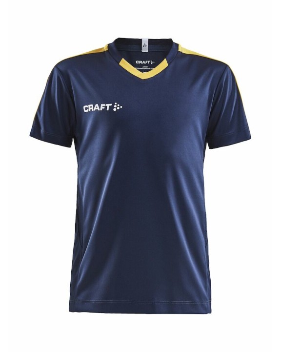 T-shirt CRAFT Progress Jersey Contrast Jr voor bedrukking &amp; borduring