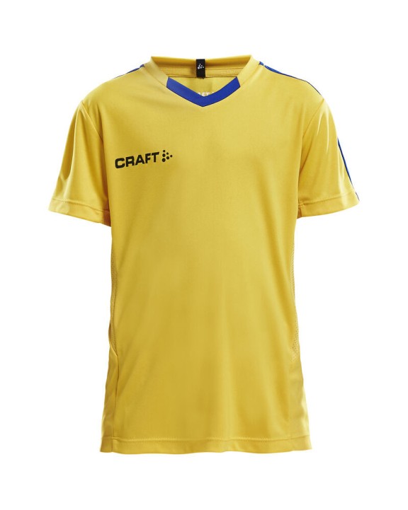T-shirt CRAFT Progress Jersey Contrast Jr voor bedrukking &amp; borduring