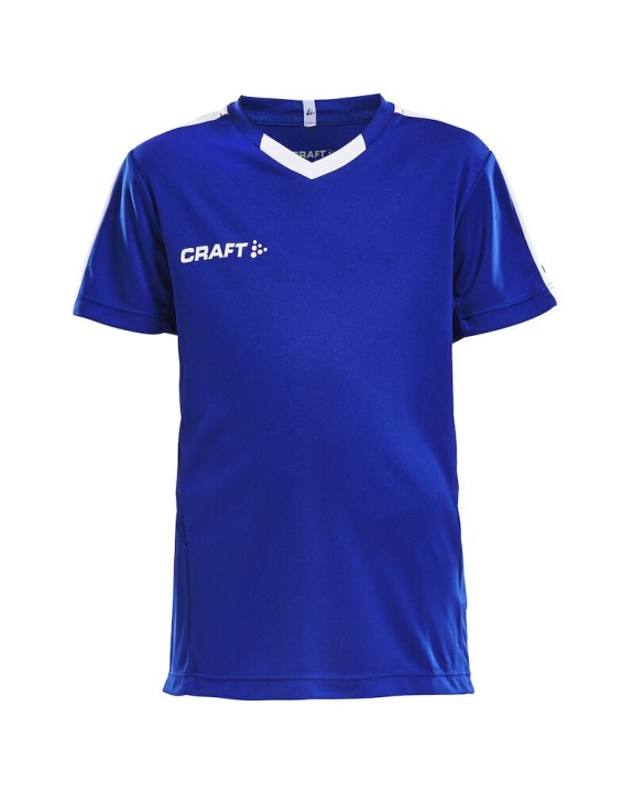 T-shirt CRAFT Progress Jersey Contrast Jr voor bedrukking &amp; borduring