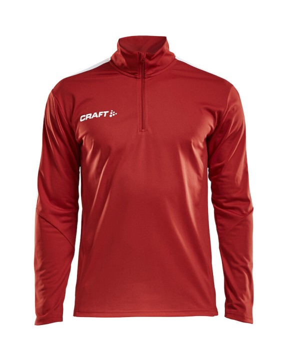 CRAFT Progress Halfzip Ls Tee M Sweatshirt personalisierbar