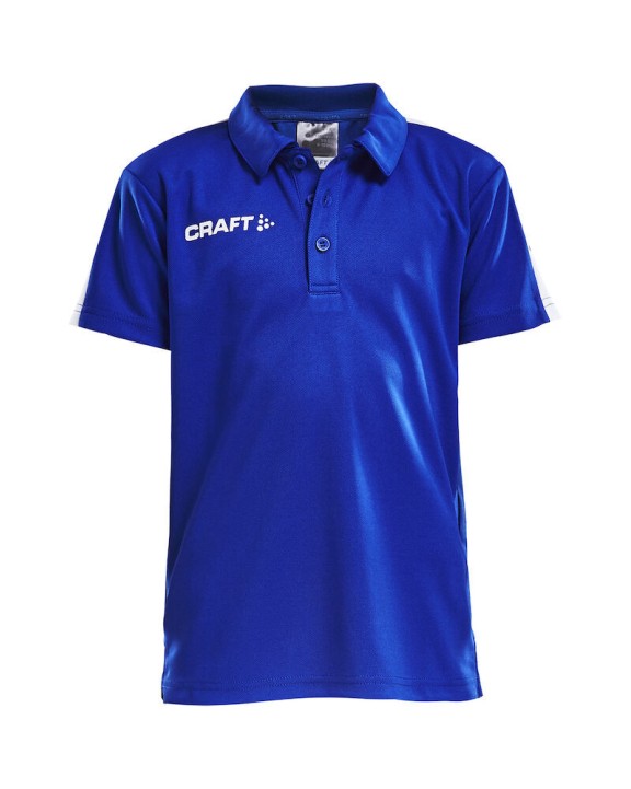 CRAFT Progress Polo Pique JR Poloshirt personalisierbar