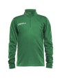 CRAFT Progress Halfzip Ls Tee Jr Sweatshirt personalisierbar