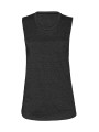 BELLA-CANVAS WOMEN'S JERSEY MUSCLE TANK gris foncé chiné personnalisable