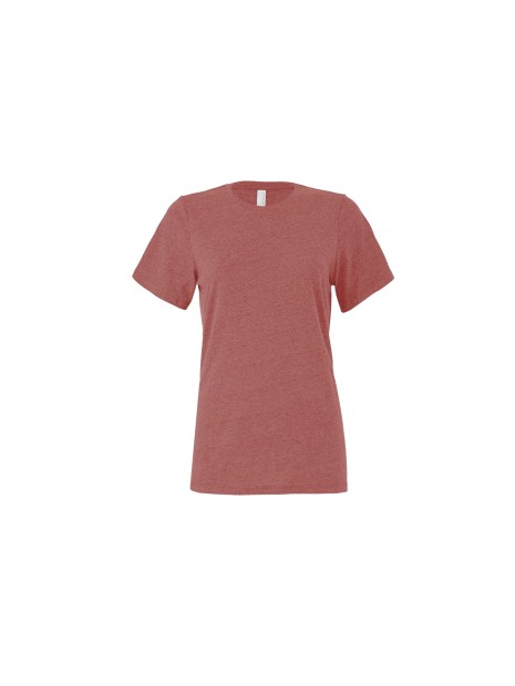 BELLA-CANVAS T-shirt col rond femme Heather heather mauve personnalisable