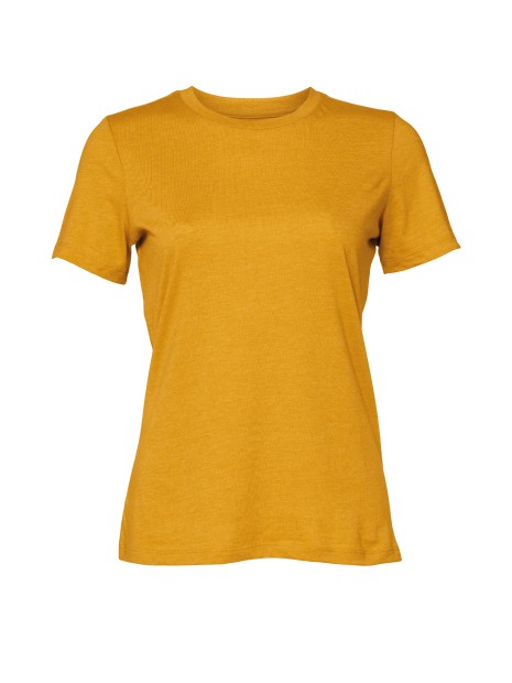 BELLA-CANVAS T-shirt col rond femme Heather heather mustard personnalisable