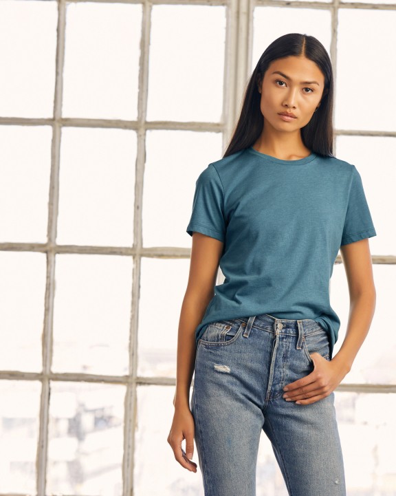 BELLA-CANVAS T-Shirt mit Rundhalsausschnitt Heather T-Shirt personalisierbar
