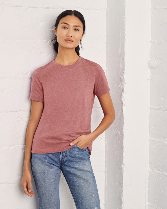 BELLA-CANVAS T-Shirt mit Rundhalsausschnitt Heather T-Shirt personalisierbar