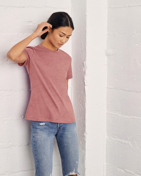 BELLA-CANVAS T-Shirt mit Rundhalsausschnitt Heather T-Shirt personalisierbar