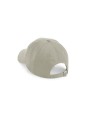 BEECHFIELD ORGANIC COTTON 5 PANEL CAP stone grey personnalisable