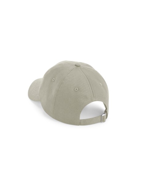 BEECHFIELD ORGANIC COTTON 5 PANEL CAP stone grey personnalisable
