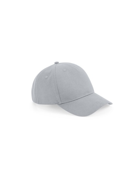 BEECHFIELD ORGANIC COTTON 5 PANEL CAP gris clair personnalisable