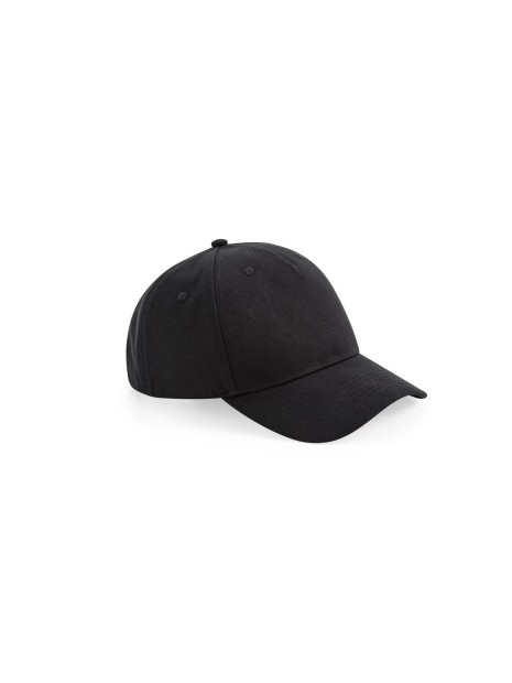 BEECHFIELD ORGANIC COTTON 5 PANEL CAP noir personnalisable
