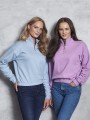 Sweat-shirts à personnaliser AWDIS WOMEN'S CROPPED 1/4 ZIP SWEAT 