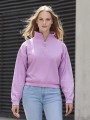 Sweat-shirts à personnaliser AWDIS WOMEN'S CROPPED 1/4 ZIP SWEAT 