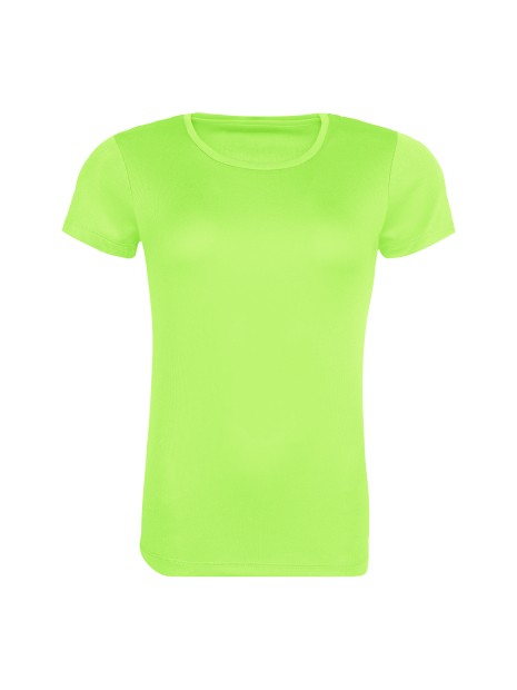 AWDIS WOMEN'S RECYCLED COOL T Vert electrique personnalisable