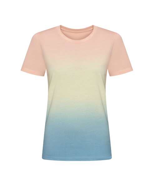 AWDIS TIE-DYE T pastel sunset dip personnalisable