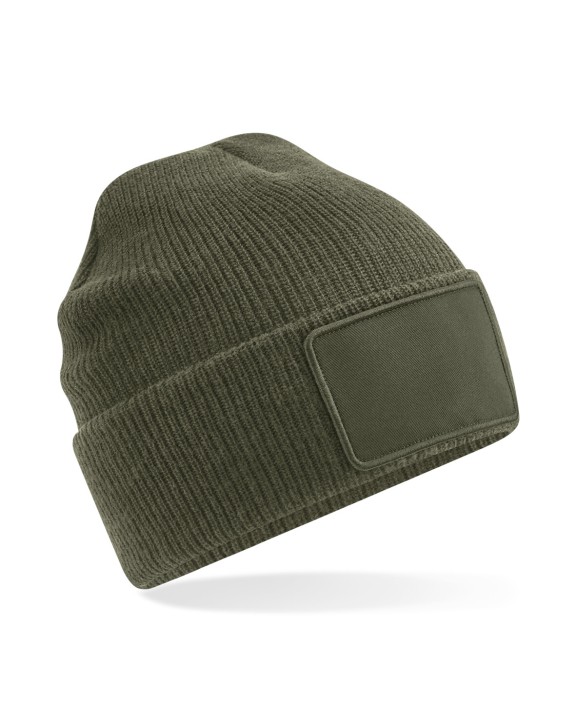 BEECHFIELD Thinsulate™-Mütze mit abnehmbarem Patch Mütze, Schal & Handschuh personalisierbar