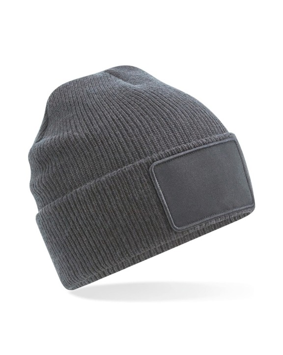BEECHFIELD Thinsulate™-Mütze mit abnehmbarem Patch Mütze, Schal & Handschuh personalisierbar