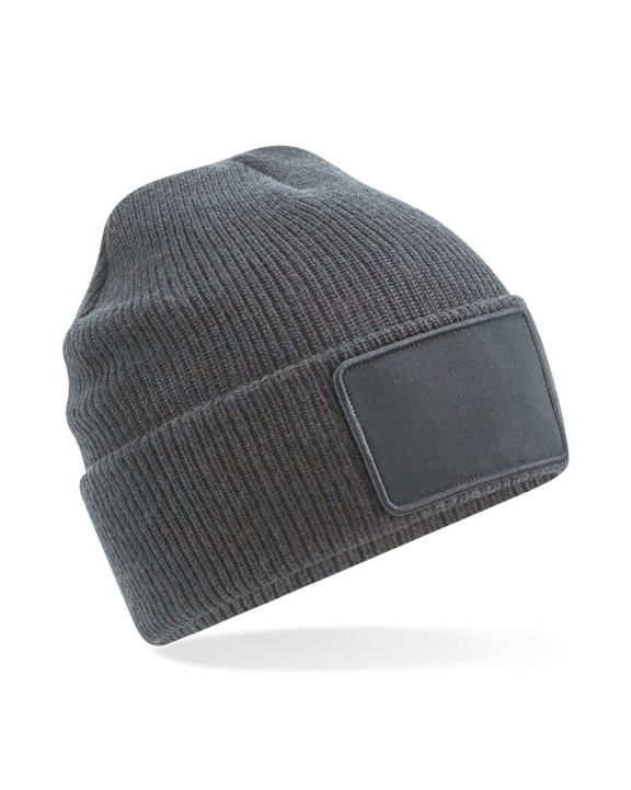 BEECHFIELD Thinsulate™-Mütze mit abnehmbarem Patch Mütze, Schal & Handschuh personalisierbar