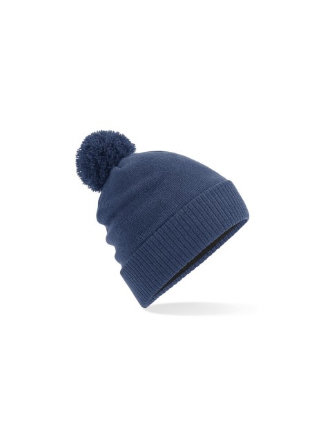 BEECHFIELD WATER REPELLENT THERMAL SNOWSTAR® BEANIE bleu acier personnalisable