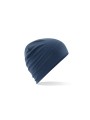BEECHFIELD MERINO BEANIE bleu acier personnalisable