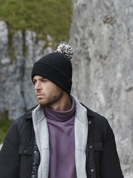 Bonnets, Écharpes & Gants à personnaliser BEECHFIELD RECYCLED SNOWSTAR® BEANIE 