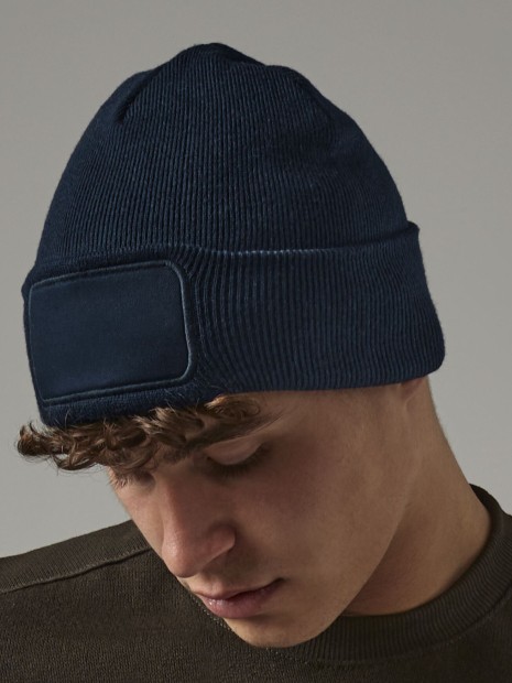 Bonnets à personnaliser BEECHFIELD RECYCLED ORIGINAL PATCH BEANIE 