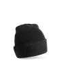 BEECHFIELD RECYCLED ORIGINAL PATCH BEANIE noir personnalisable