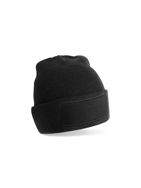 BEECHFIELD RECYCLED ORIGINAL PATCH BEANIE noir personnalisable