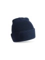 BEECHFIELD RECYCLED ORIGINAL PATCH BEANIE french marine personnalisable