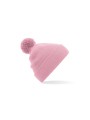 BEECHFIELD JUNIOR ORIGINAL POM POM BEANIE dusky pink personnalisable