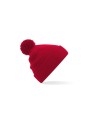BEECHFIELD JUNIOR ORIGINAL POM POM BEANIE rouge classique personnalisable