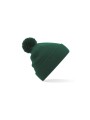 BEECHFIELD JUNIOR ORIGINAL POM POM BEANIE vert bouteille personnalisable