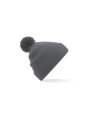 BEECHFIELD JUNIOR ORIGINAL POM POM BEANIE gris graphite personnalisable