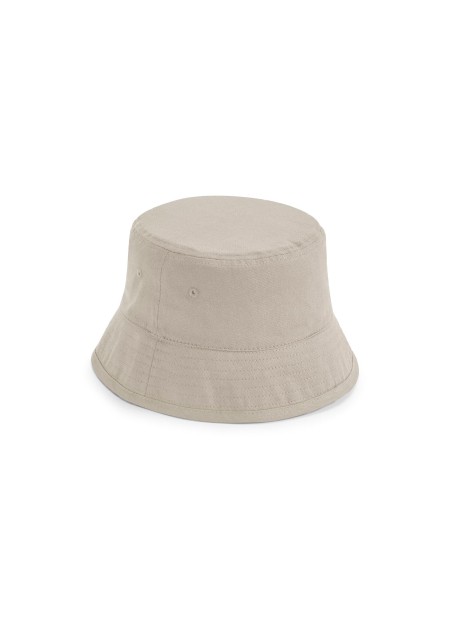 BEECHFIELD ORGANIC COTTON BUCKET HAT sable personnalisable