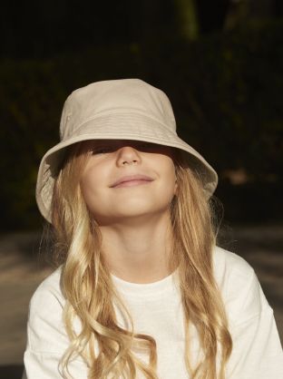 JUNIOR ORGANIC COTTON BUCKET HAT