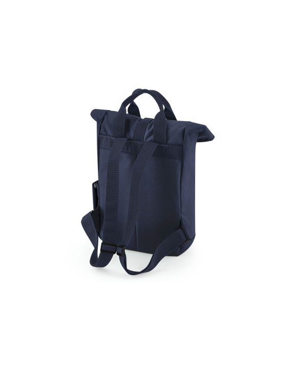 Sac & bagagerie personnalisable BAG BASE RECYCLED MINI TWIN HANDLE ROLL-TOP LAPTOP BACKPACK
