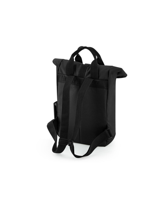 Sac & bagagerie personnalisable BAG BASE RECYCLED MINI TWIN HANDLE ROLL-TOP LAPTOP BACKPACK