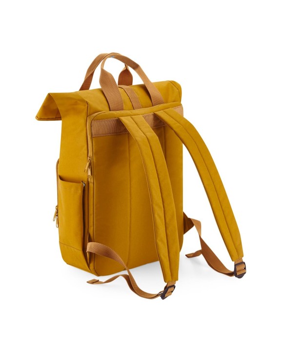 BAG BASE Recycelter Laptop-Rucksack Tasche personalisierbar