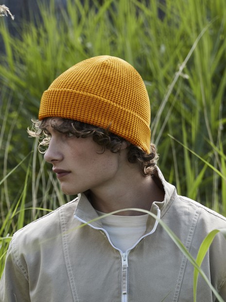 Bonnets, Écharpes & Gants à personnaliser BEECHFIELD ORGANIC COTTON WAFFLE BEANIE 