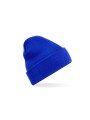 BEECHFIELD RECYCLED ORIGINAL CUFFED BEANIE bright royal personnalisable