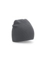 BEECHFIELD RECYCLED ORIGINAL PULL-ON BEANIE gris graphite personnalisable