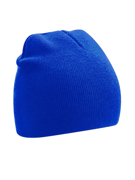 BEECHFIELD RECYCLED ORIGINAL PULL-ON BEANIE bleu royal personnalisable