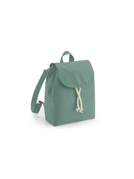 WESTFORDMILL EARTHAWARE® ORGANIC MINI RUCKSACK vert sauge personnalisable