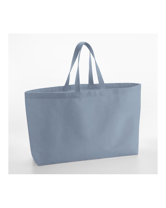 Tote bag WESTFORDMILL OVERSIZED CANVAS TOTE BAG voor bedrukking &amp; borduring