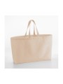 WESTFORDMILL OVERSIZED CANVAS TOTE BAG peach personnalisable