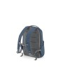 QUADRA PROJECT RECYCLED SECURITY BACKPACK LITE bleu ardoise personnalisable
