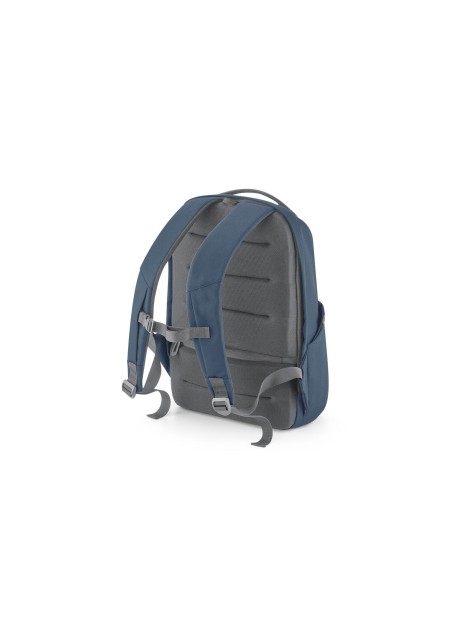 QUADRA PROJECT RECYCLED SECURITY BACKPACK LITE bleu ardoise personnalisable